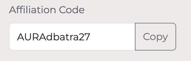 Affiliate Signup Example